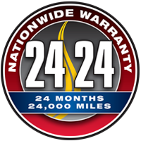 Nationwide Warranty: 24 onths, 24,000 miles